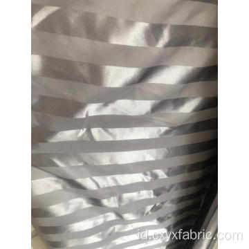 100% polyester kain satin stripe jacquard dobby